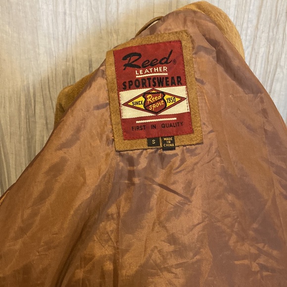 Tan Suede Jacket by Reed Size S - Picture 5 of 5